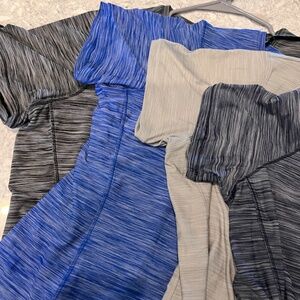Set of 4 Women's Adidas V-Neck Shirts